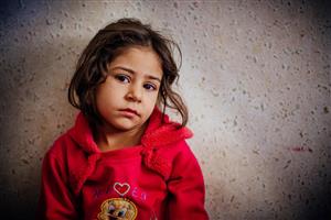  sad little girl